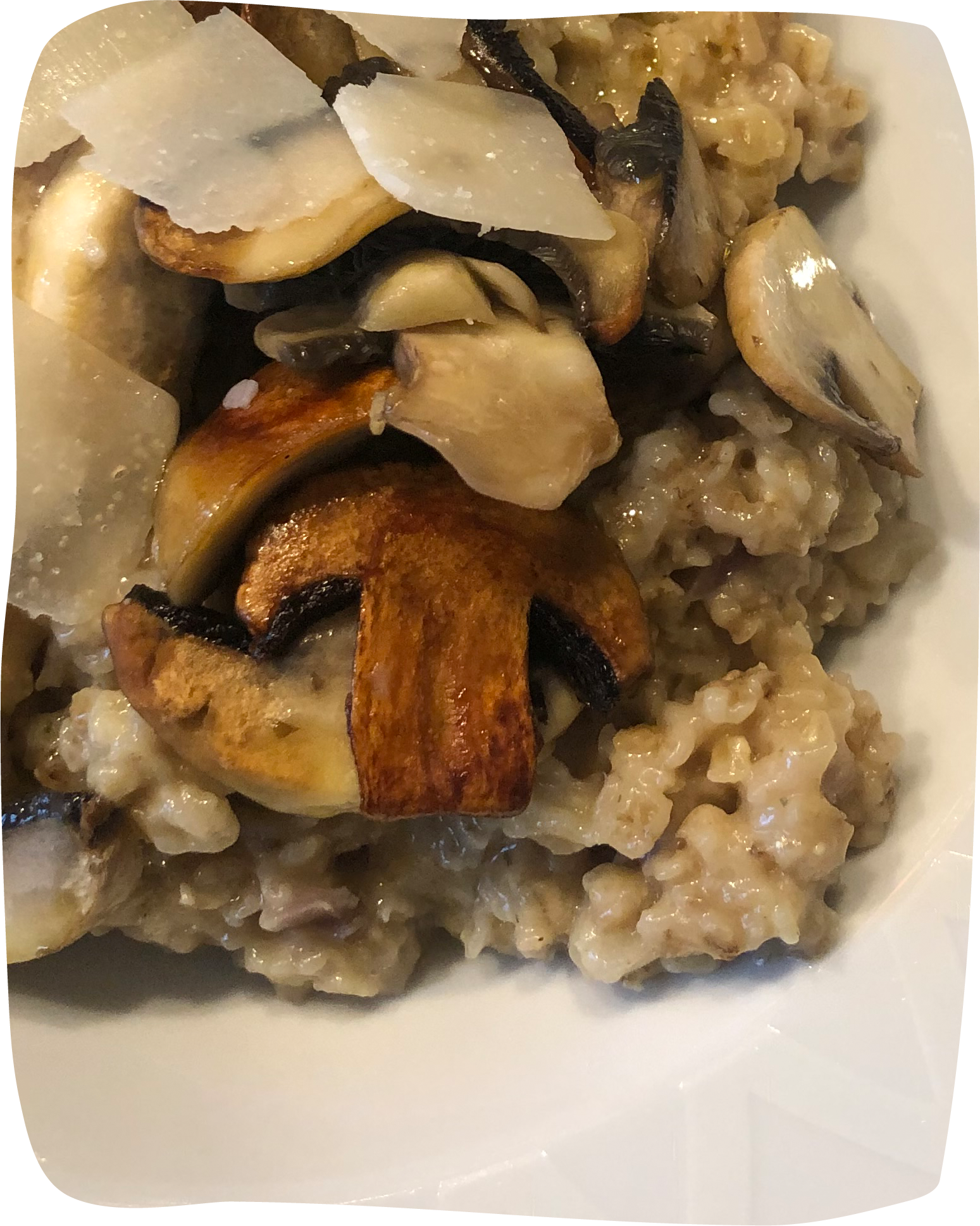 Risotto aus Haferkernen