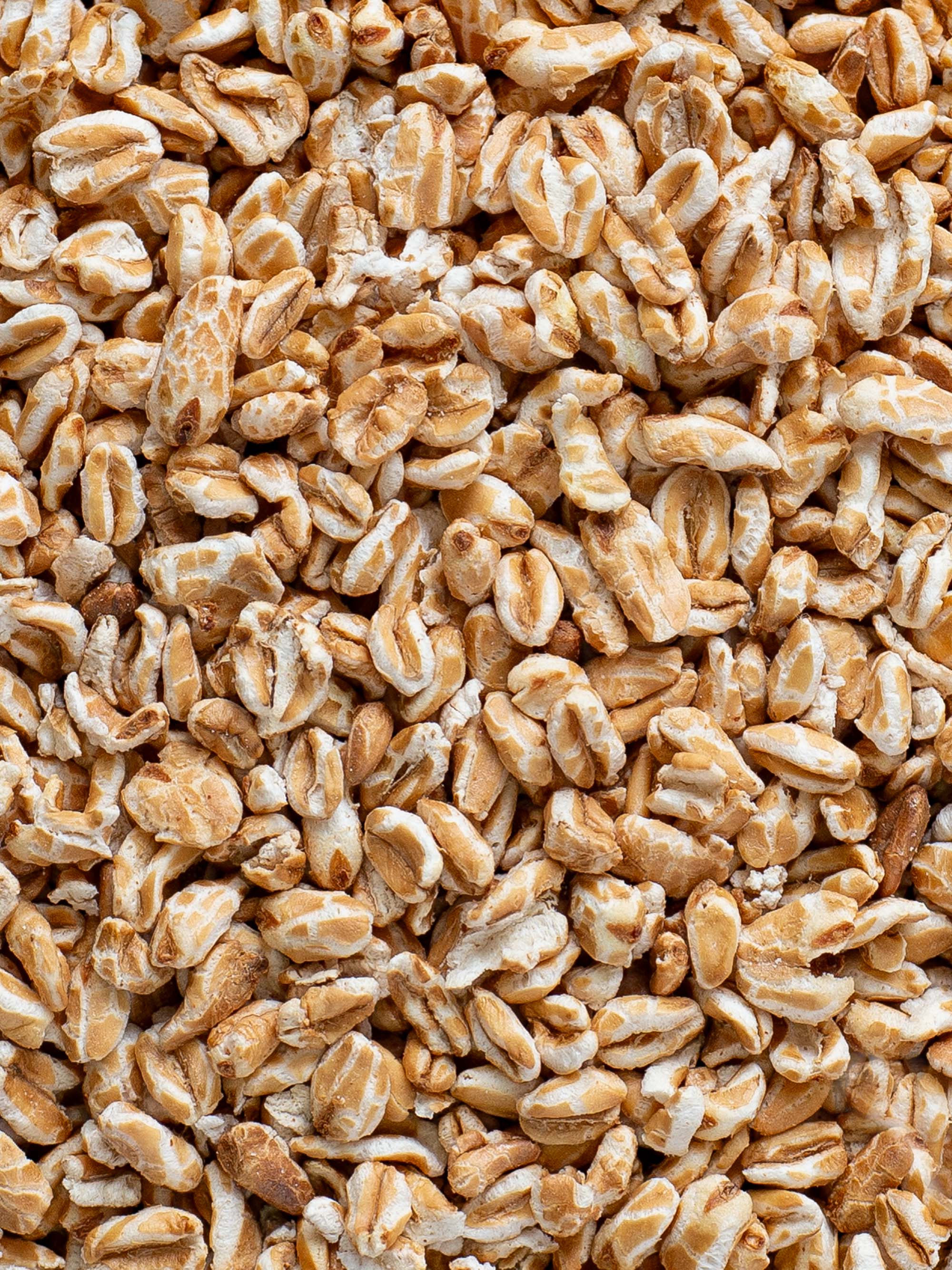 Schmackhafte Nahaufnahme der Haferpops vom Hafergut aus Bünde.