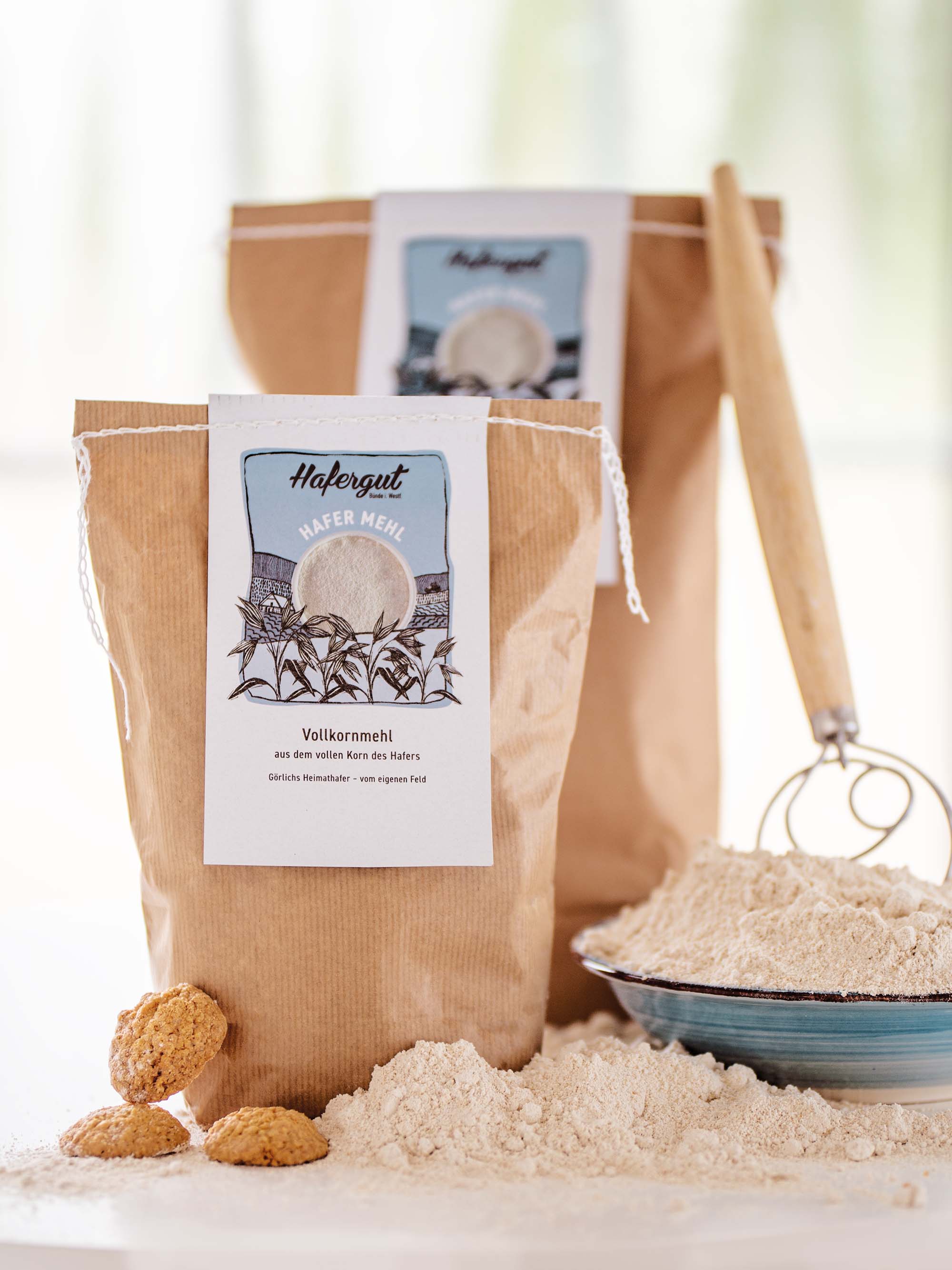 Hafer Vollkornmehl