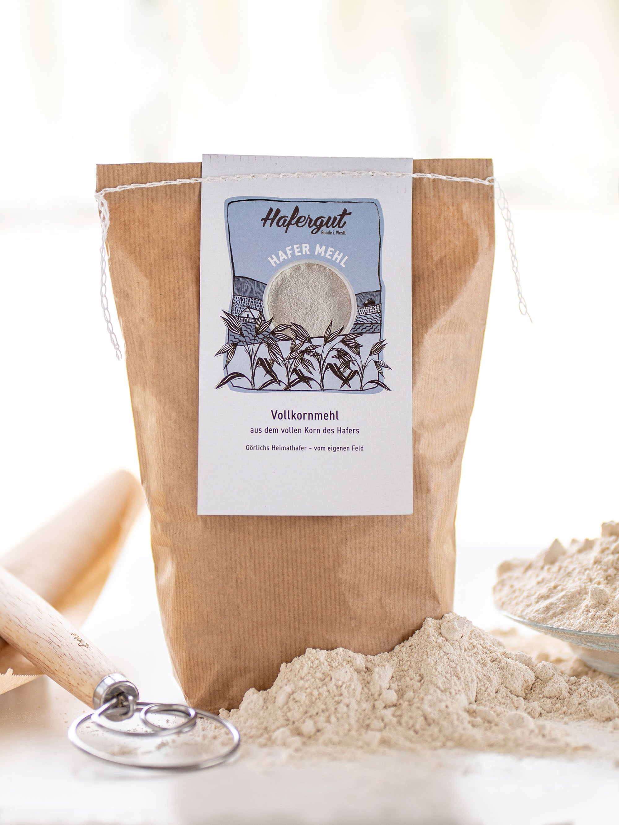 Hafer Vollkornmehl