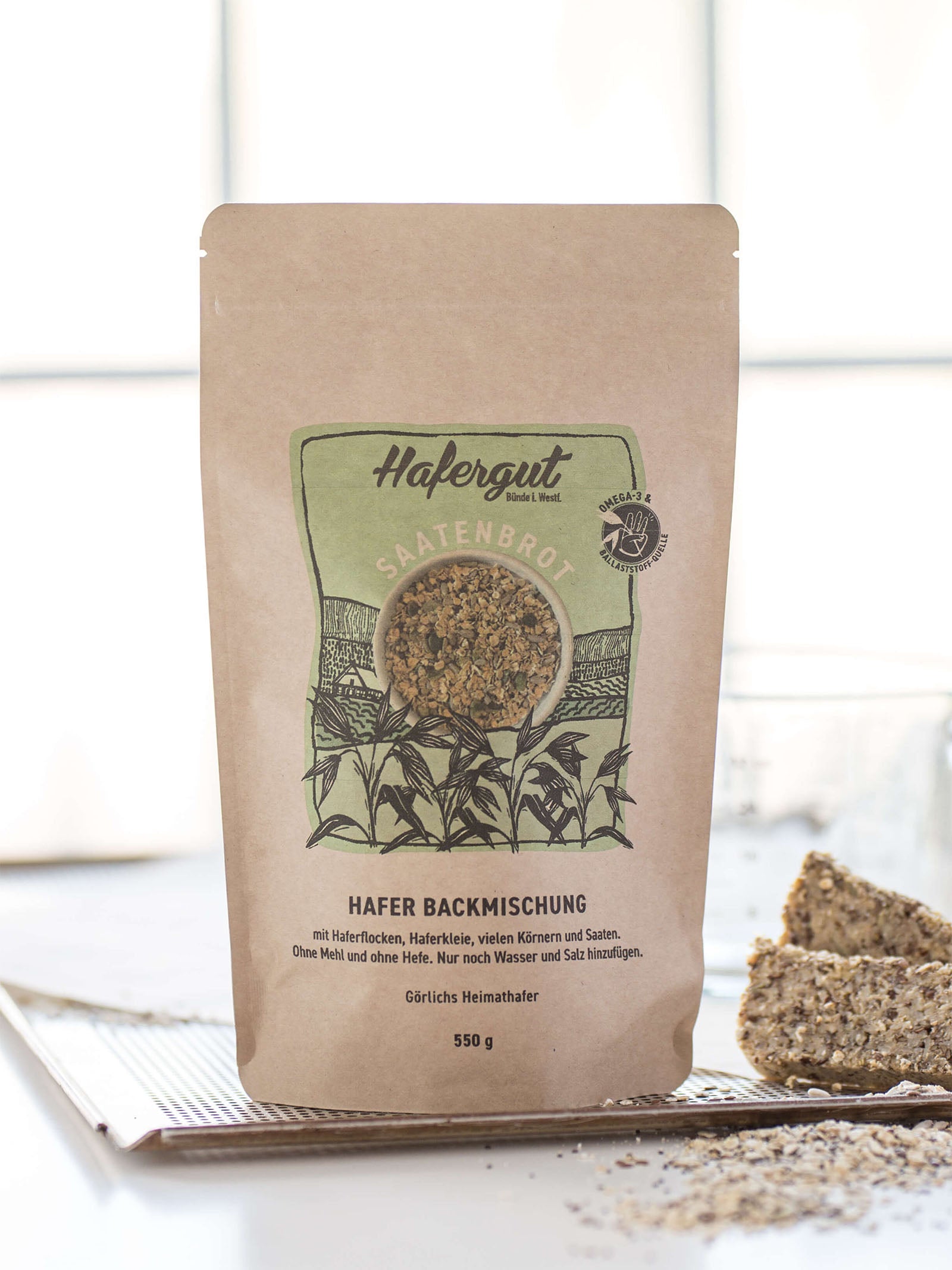 Hafer Saatenbrot