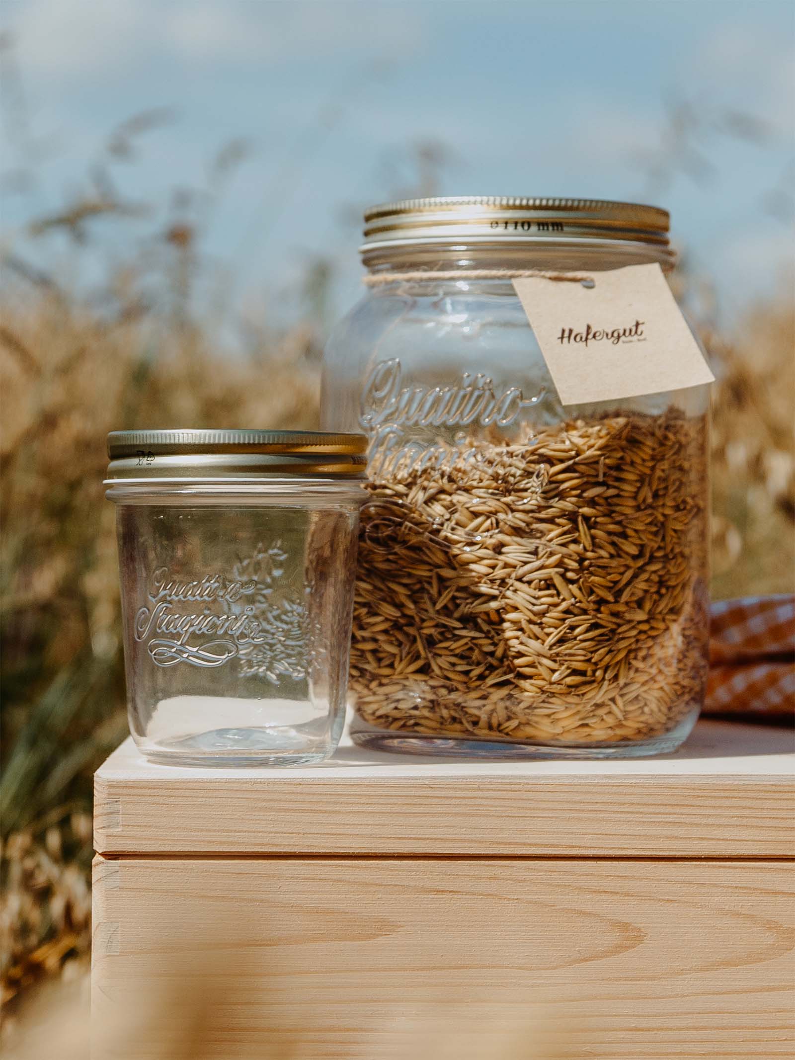 Italienisches Schraubglas