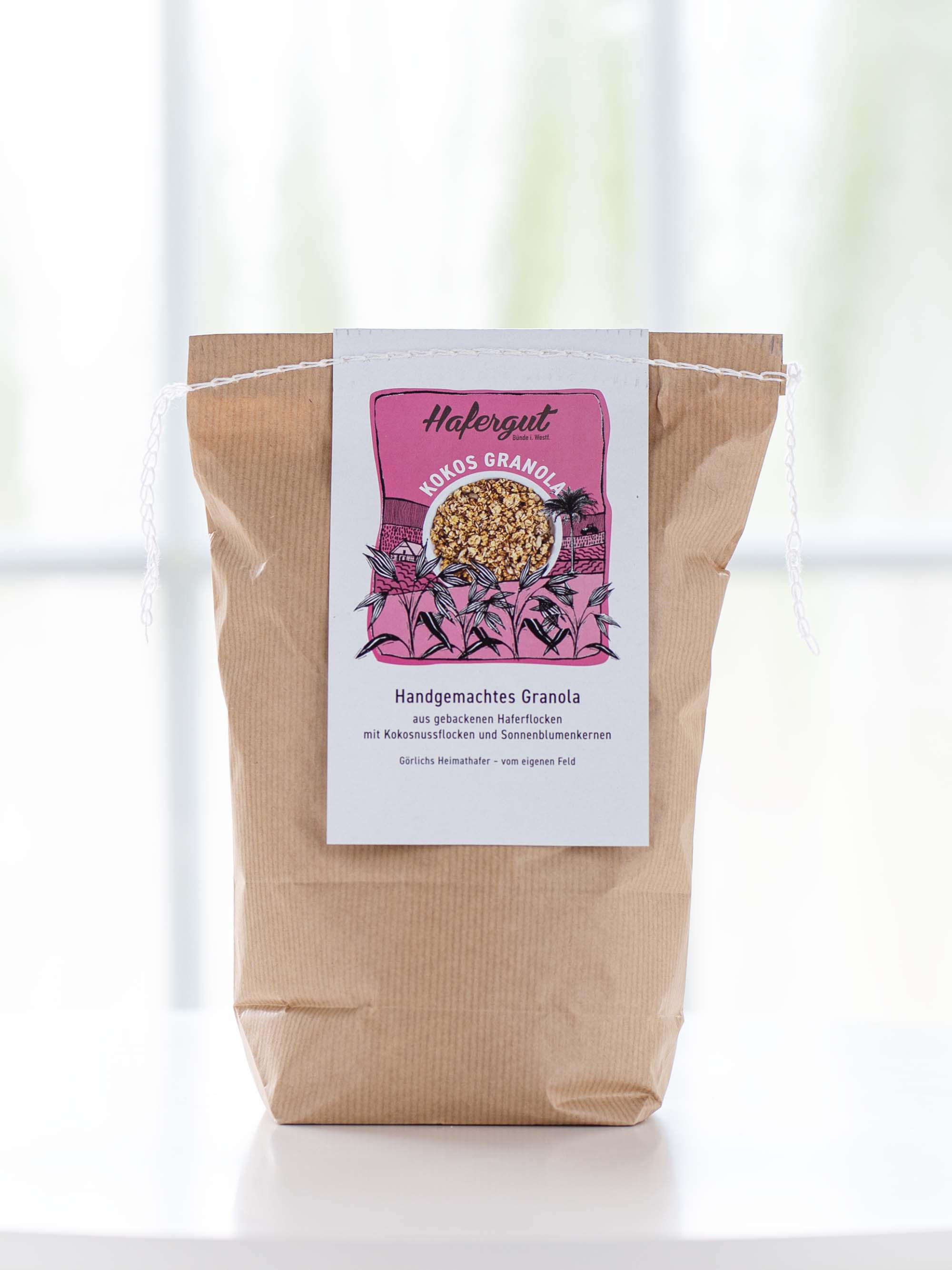 Hafer Granola mit Kokos