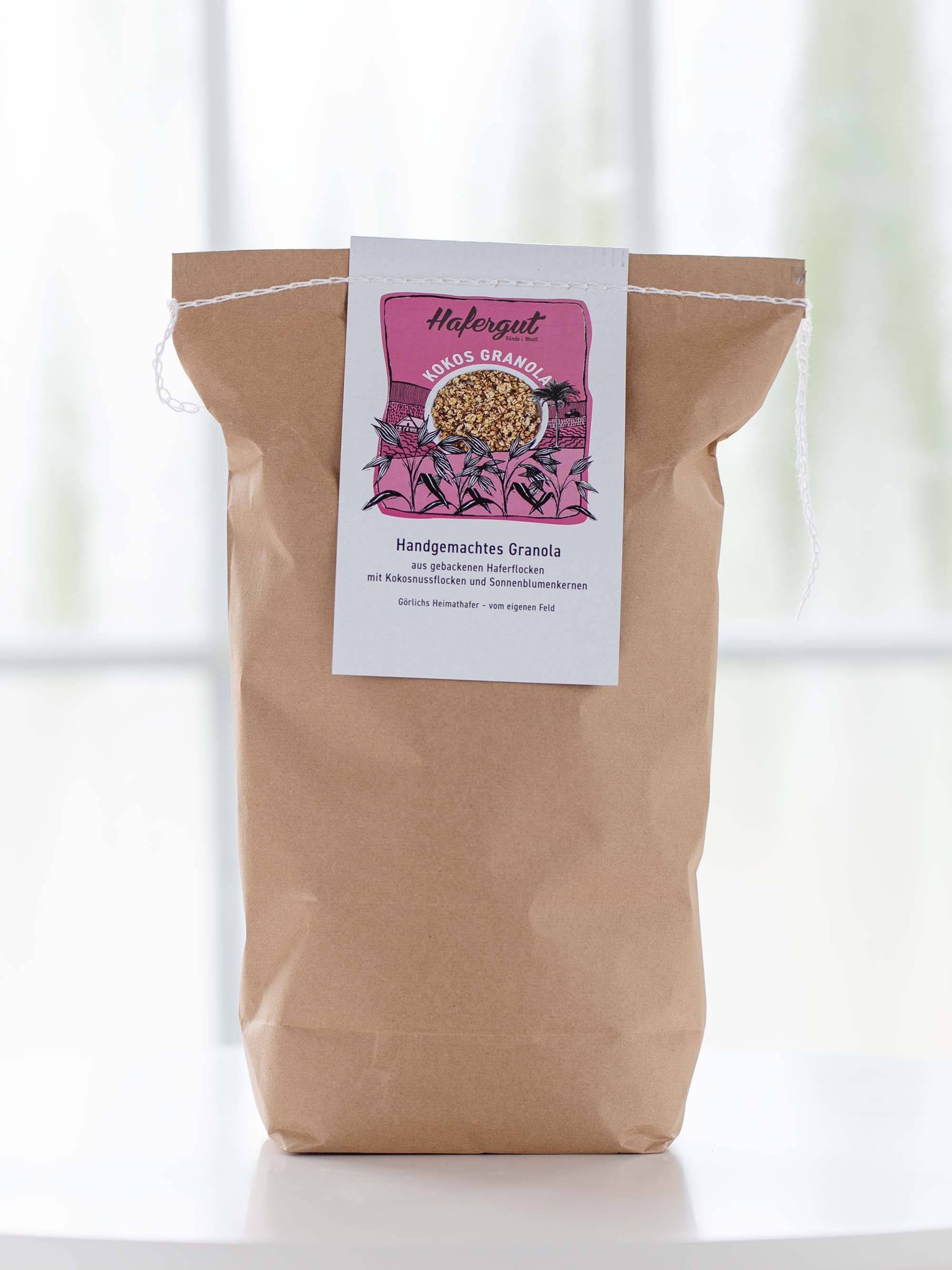 Hafer Granola mit Kokos