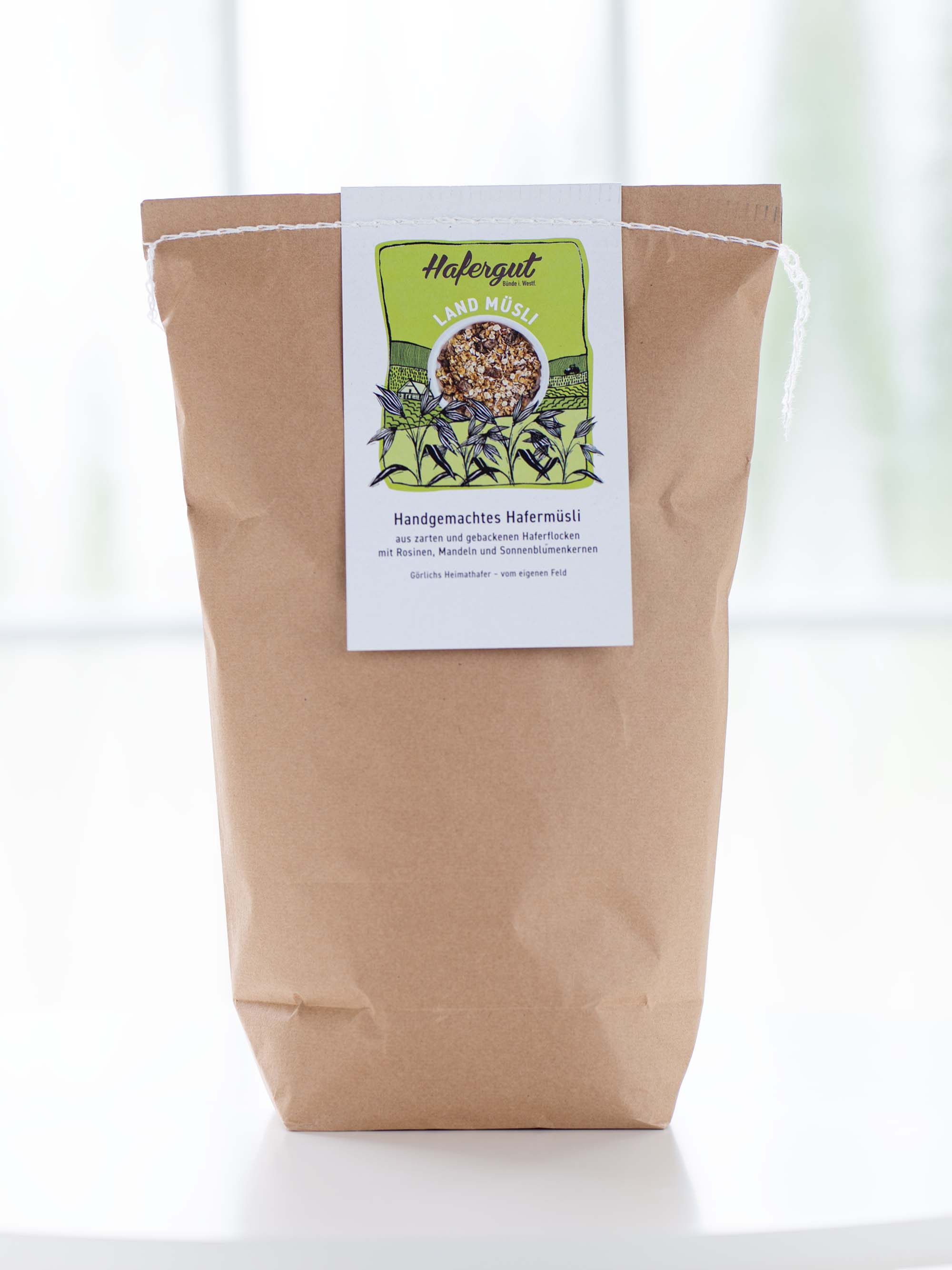 Hafer Müsli mit Rosinen