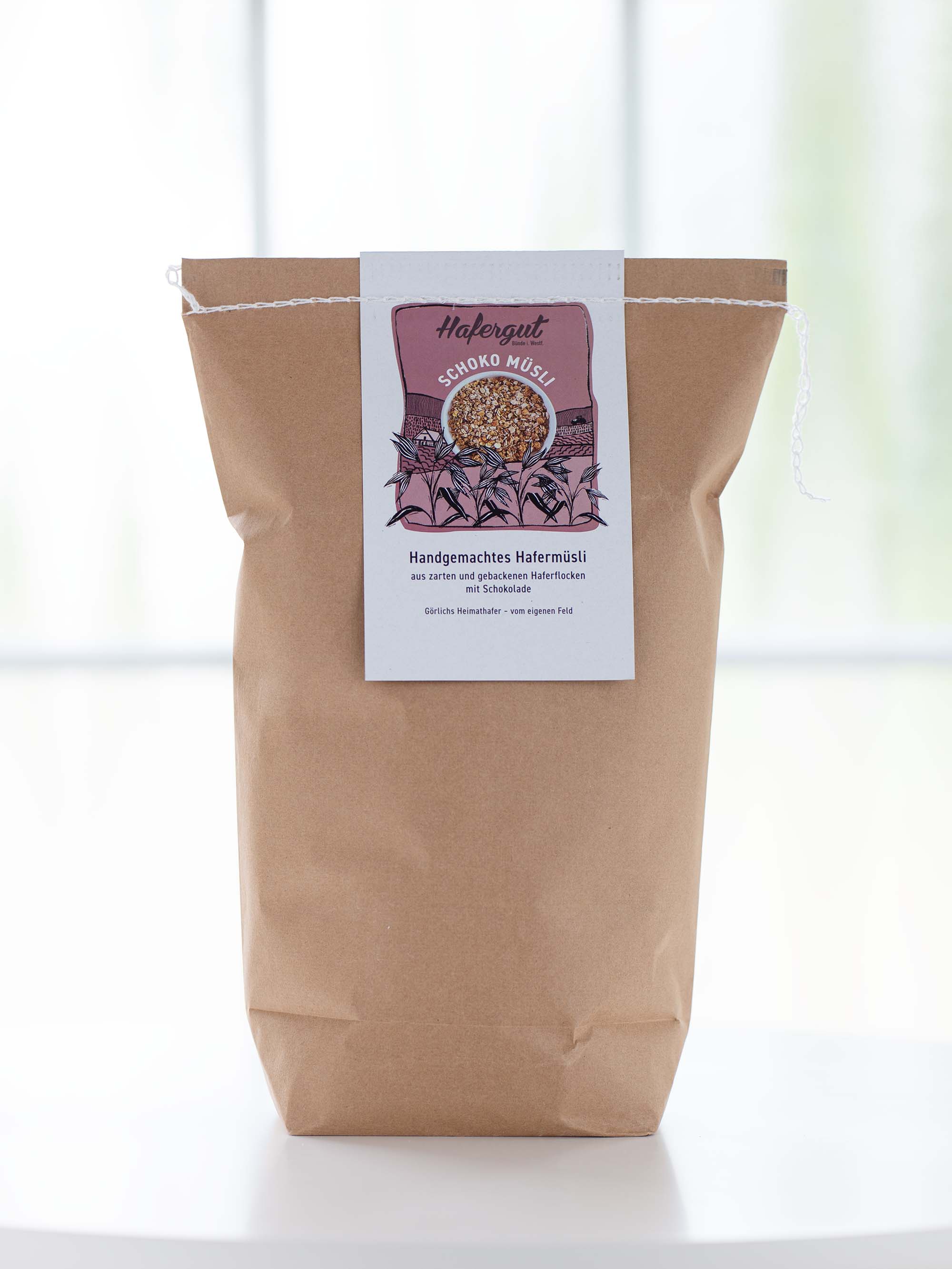 Hafer Müsli mit Schokolade