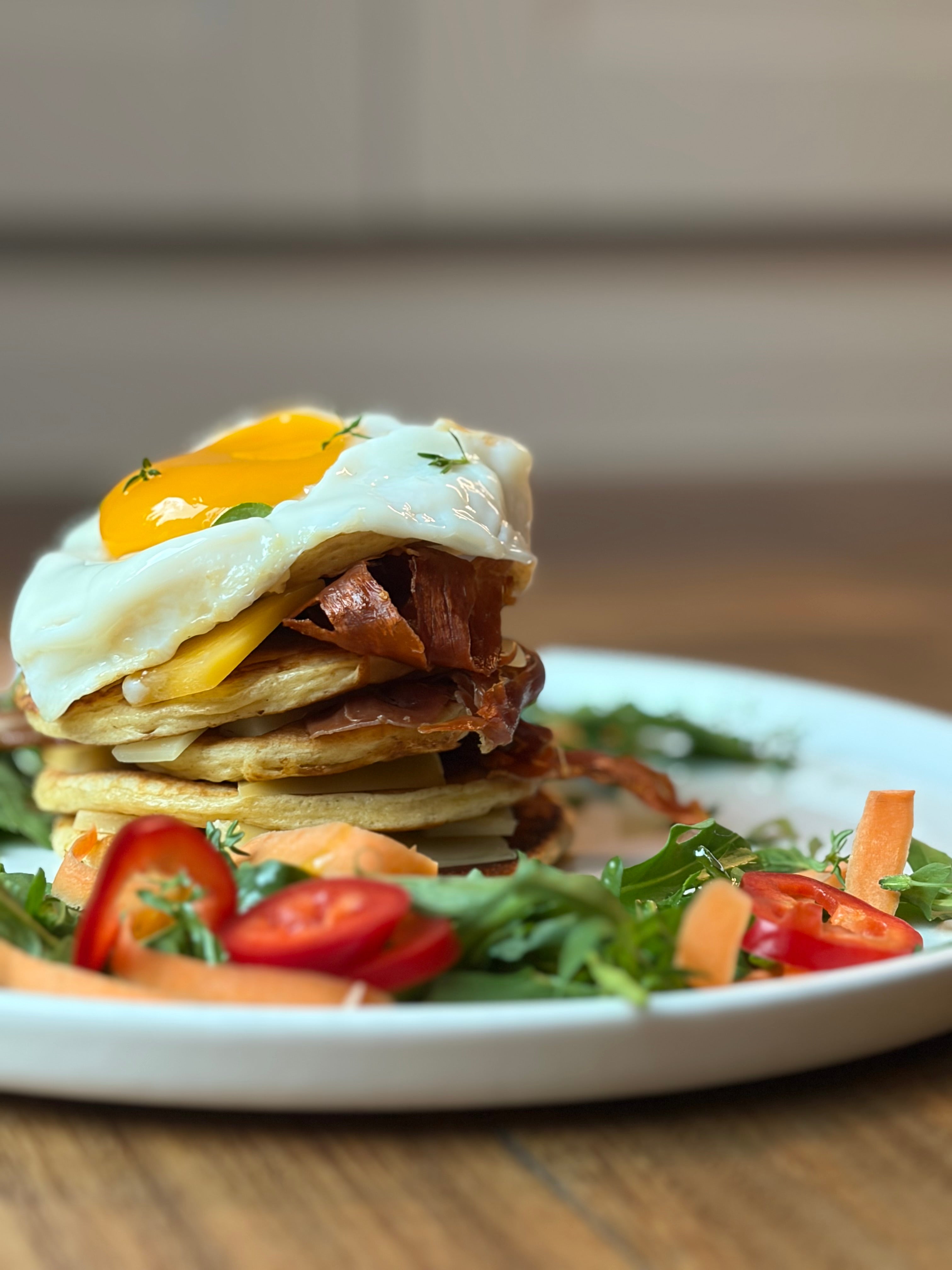 Pancakes - nur aus Hafermehl