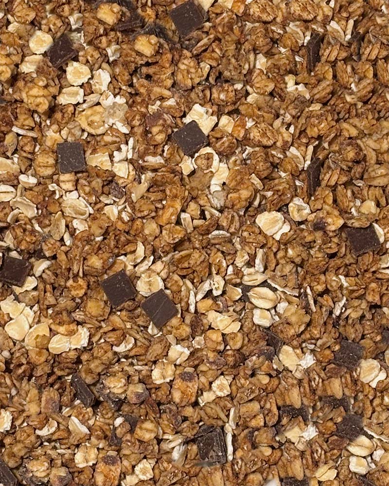 Hafer Müsli mit Schokolade