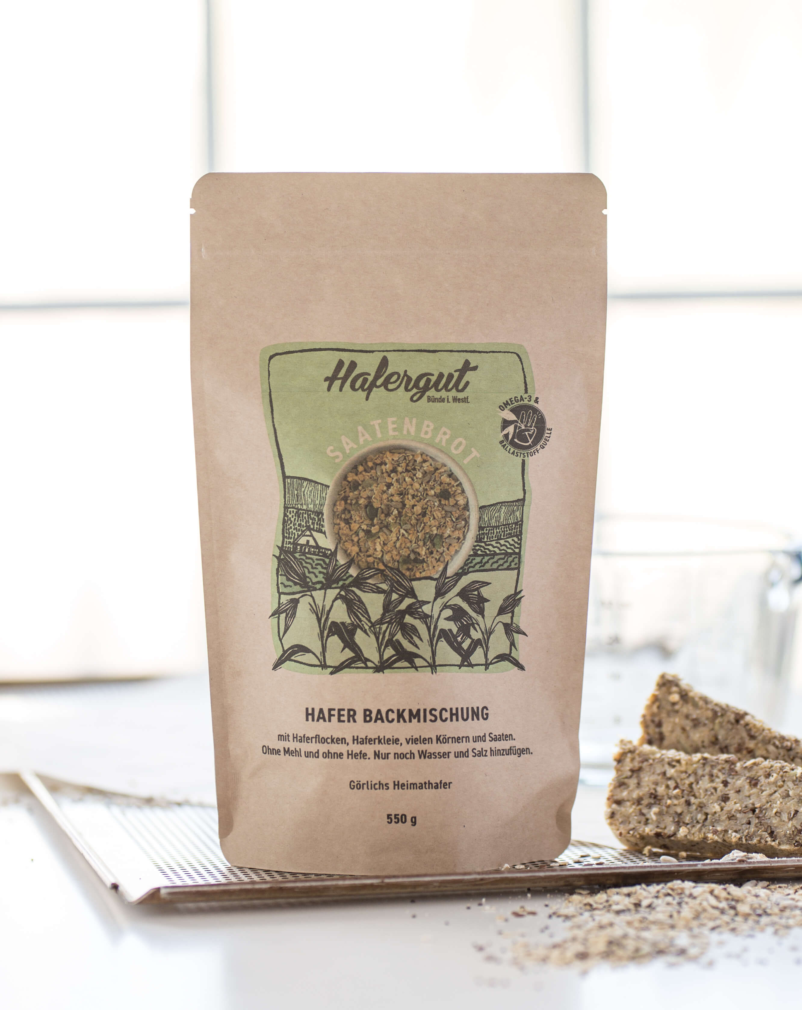 Hafer Saatenbrot